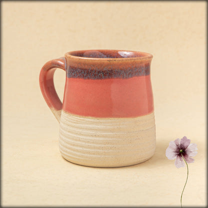 aura green & ivory coffee mug