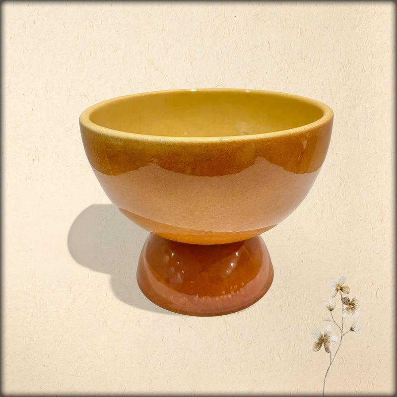 round bowl (small) mustard