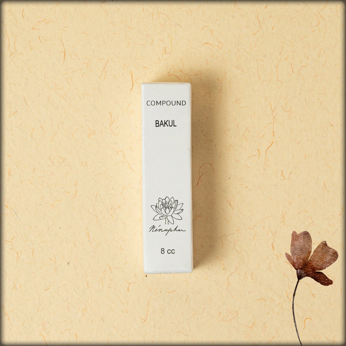 buy now Pocket-sized Bakul attar with an exotic floral bouquet, inspired by the timeless fragrance traditions of India available in aura boutique puducherry