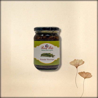 pirandai thouvayal pickle (veldt grape)