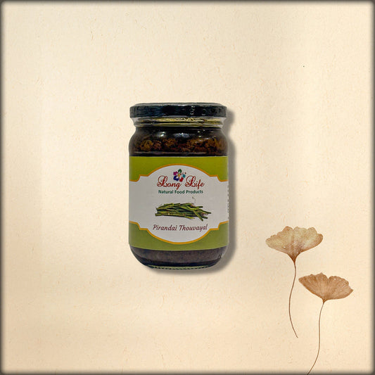 pirandai thouvayal pickle (veldt grape)