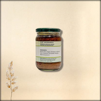 banana stem pickle