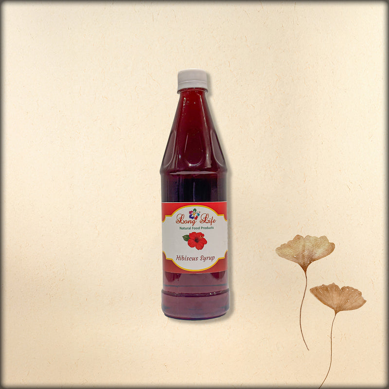Hibiscus syrup