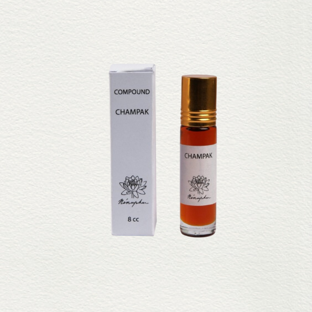 champak fragrance roll on perfume by laboratoires senteurs pondicherry