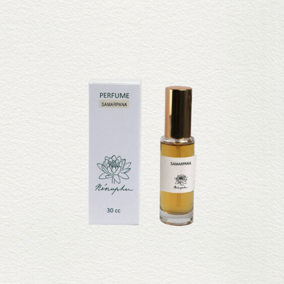 unisex samarpana 30 ml perfume spray manufactured by laboratoires senteurs, pondicherry