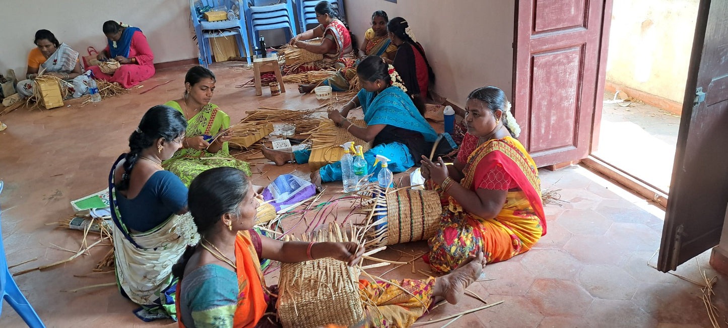 Water Hyacinth Fiber Basket