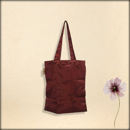 aura foldable shopping bag | eco-friendly, reusable & compact tote
