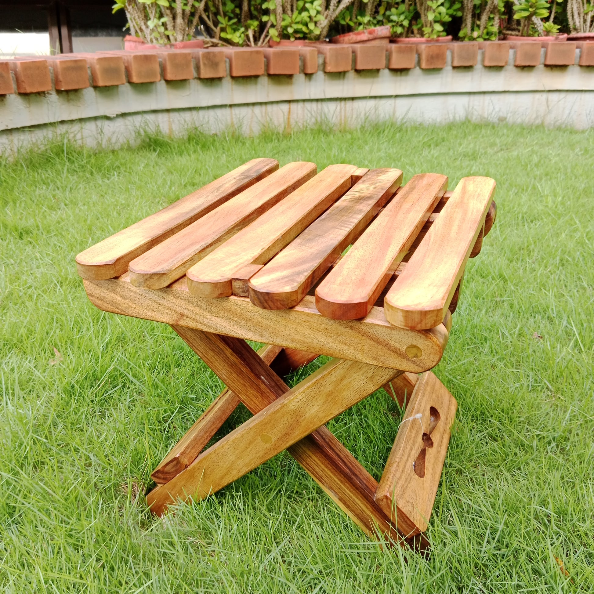 online shopping  wooden foldable portable stool