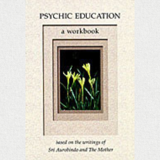 psychic education a workbook — based on integral education of sri aurobindo and the mother — neeltje huppes