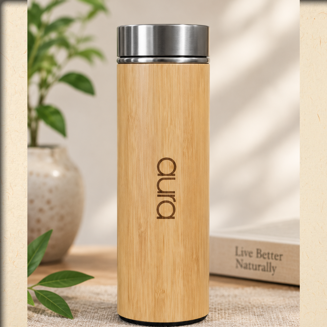 bamboo eco friendly water bottle
