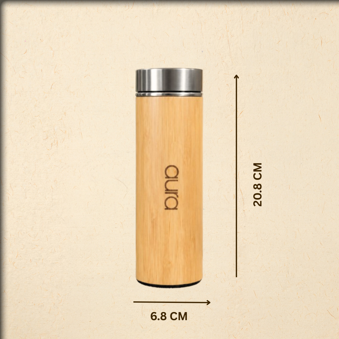 bamboo eco friendly water bottle