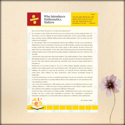 Whispers Of Wonder - E-Magazine Educational - Edition 12