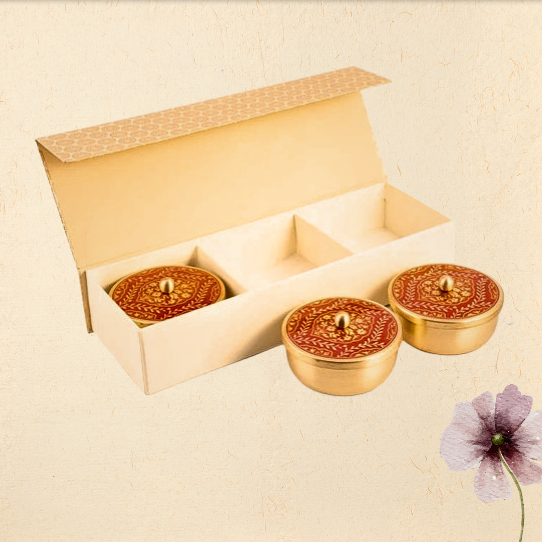 Gift Box : Sanskaar Mutli Purpose Container X 3