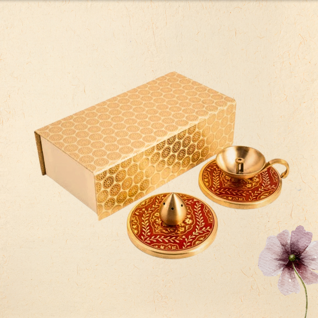 Gift Box : Sanskaar Diya + Incense Holder