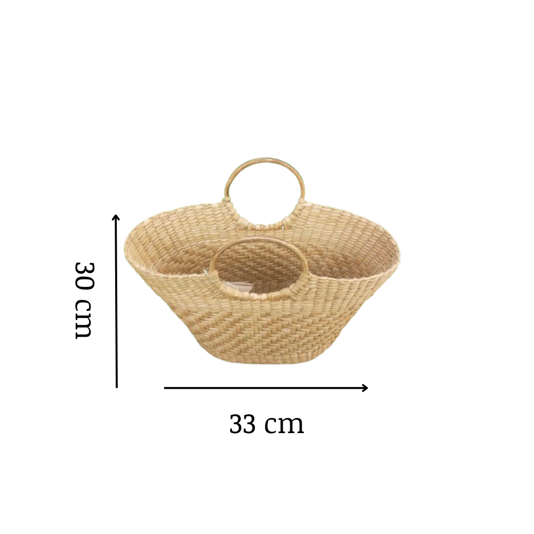 Water Hyacinth Fiber Basket