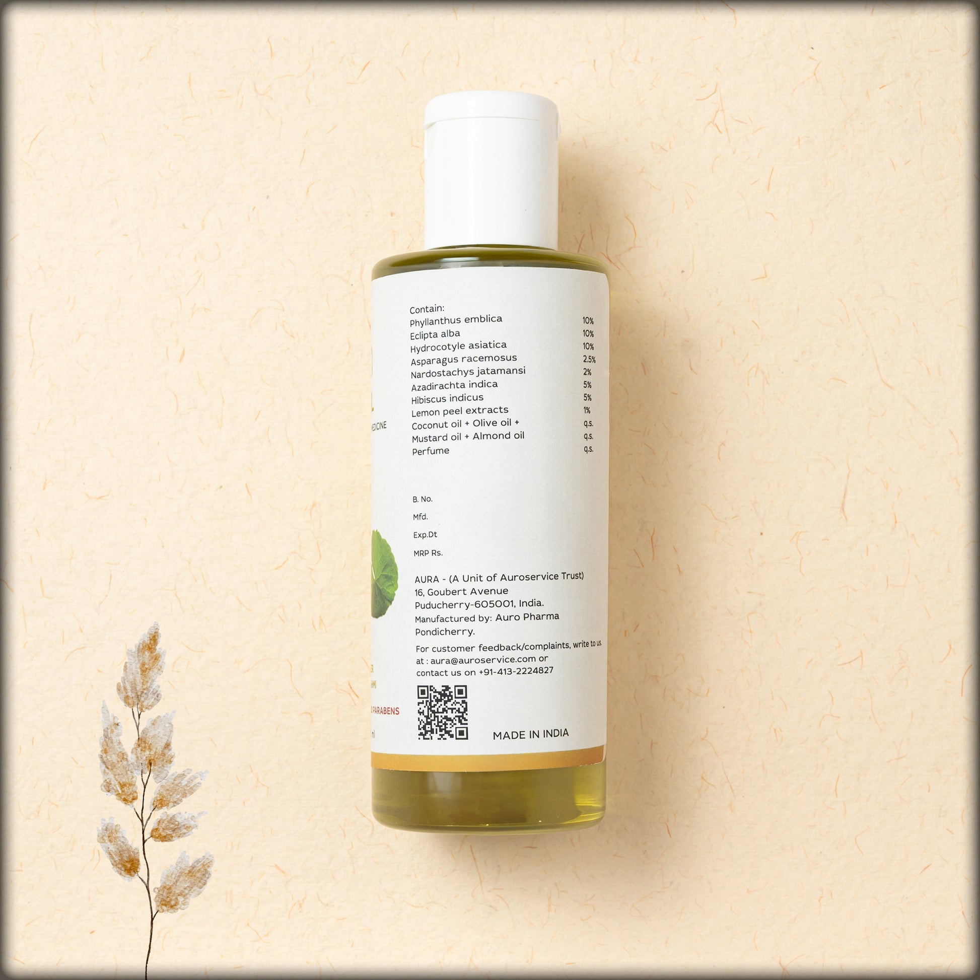 buy-now-amla-and-brahmi-hair-oil-with-ayurvedic-properties-at-aura-store-pondichery