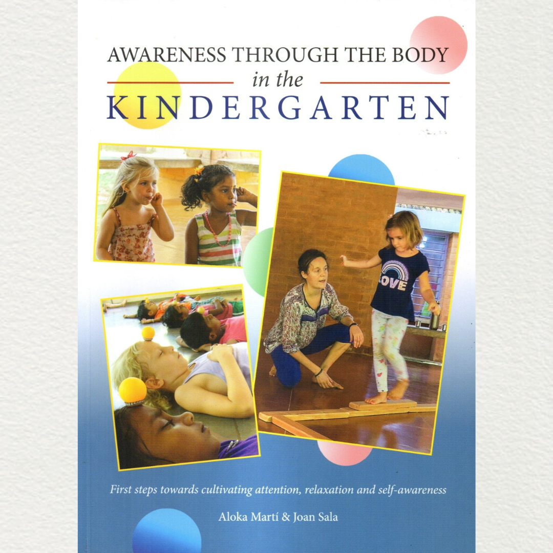 shop awareness through the body in the kindergarten children book from auroville at aura experience store pondicherry
