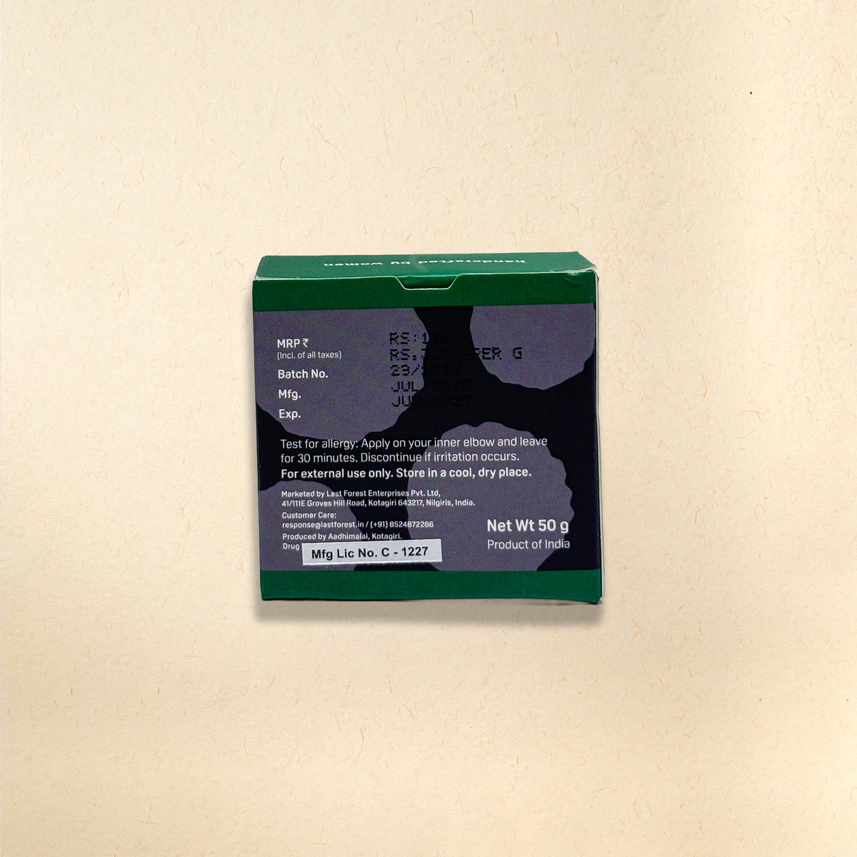 buy now natural handmade charcoal beewax soap for gentle skincare at aura boutique puducherry