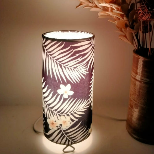 Printed Leaves Ambient Table Lamp