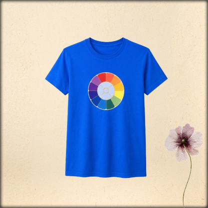 unisex printed cotton t-shirt (The Mother's symbol)