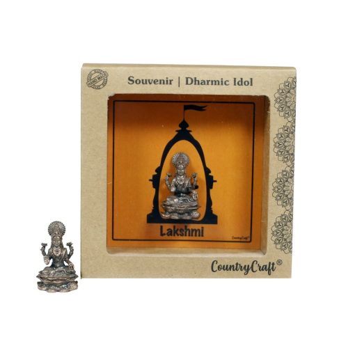 miniature copper idol of goddess lakshmi by country craft a unique home decor