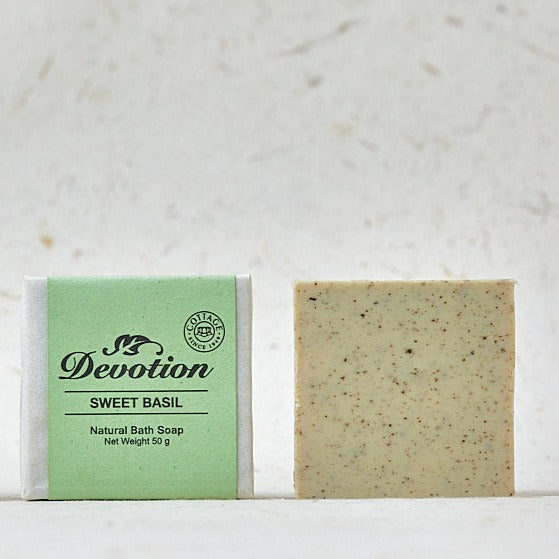 Devotion Sweet Basil Soap - Sri Aurobindo Ashram