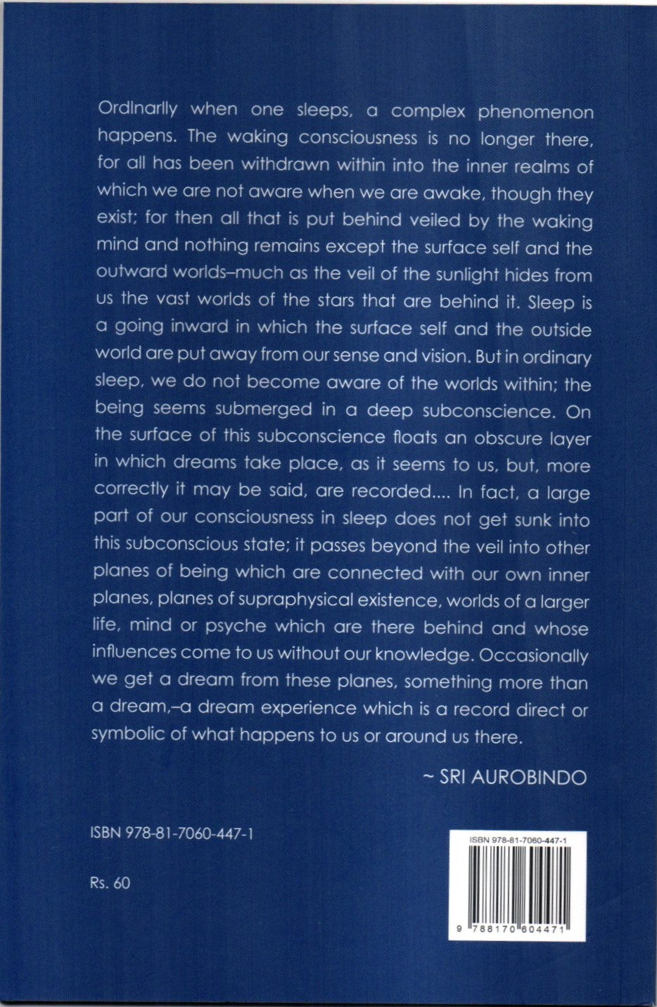 How To Sleep Well - Words Of Sri Aurobindo And The Mother