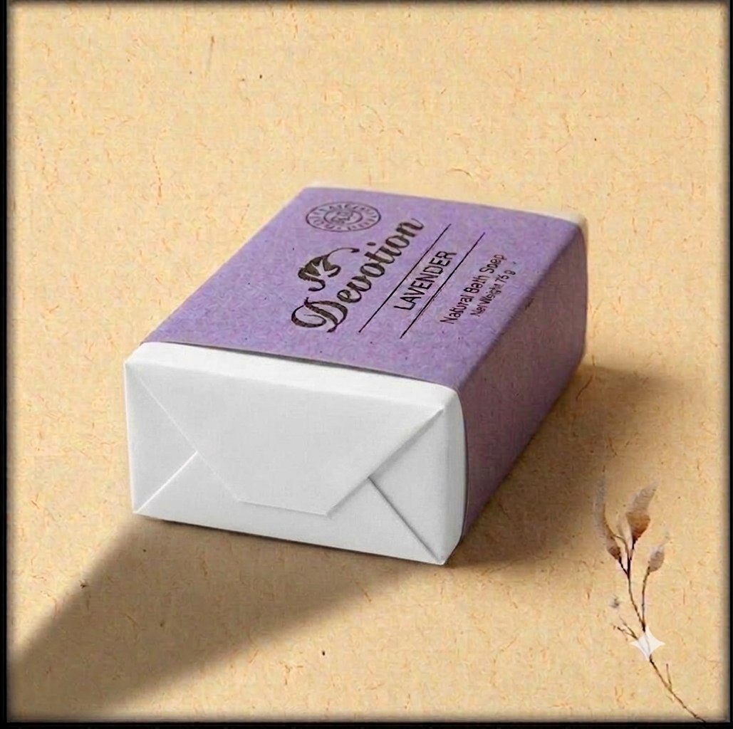 lavender natural bath soap - devotion