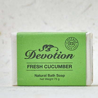 Devotion Fresh Cucumber Soap - Sri Aurobindo Ashram