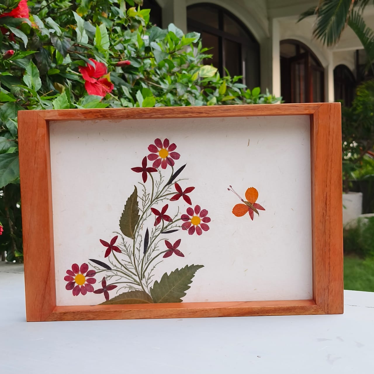 Handmade Dry Flower Small Tray