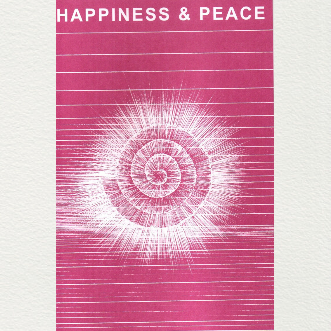 happiness and peace is a compilation from the writings of sri aurobindo & the mother from sri aurobindo ashram pondicherry marketed by aura store