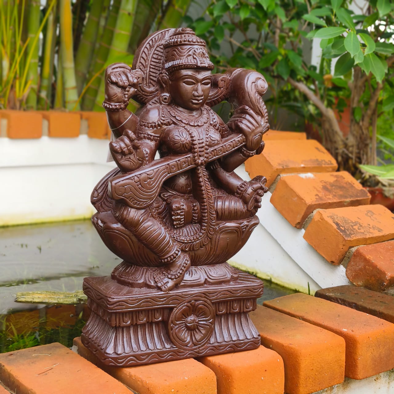 Goddess Saraswathi Statue