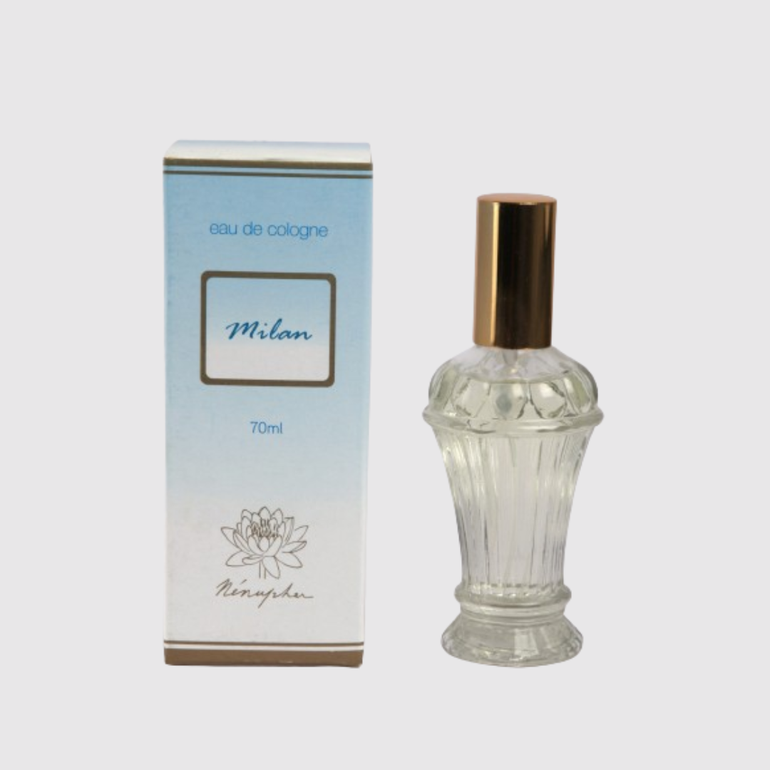 eau de cologne Milan, an unisex, citrus fragrance, made by laboratoires senteurs, pondicherry