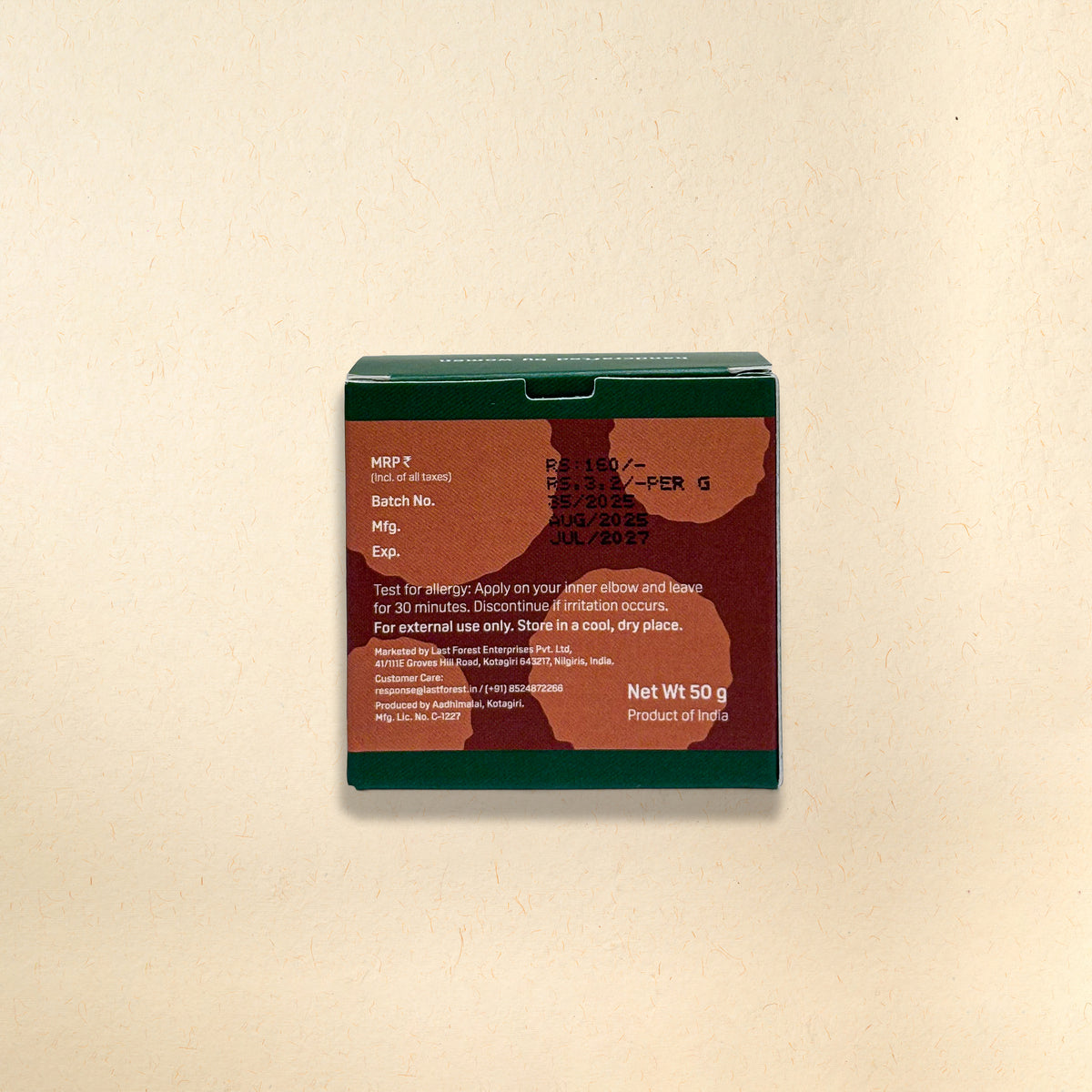 traditional handmade artisanal sandalwood beewax soap for daily skincare routine available aura experience store puducherry