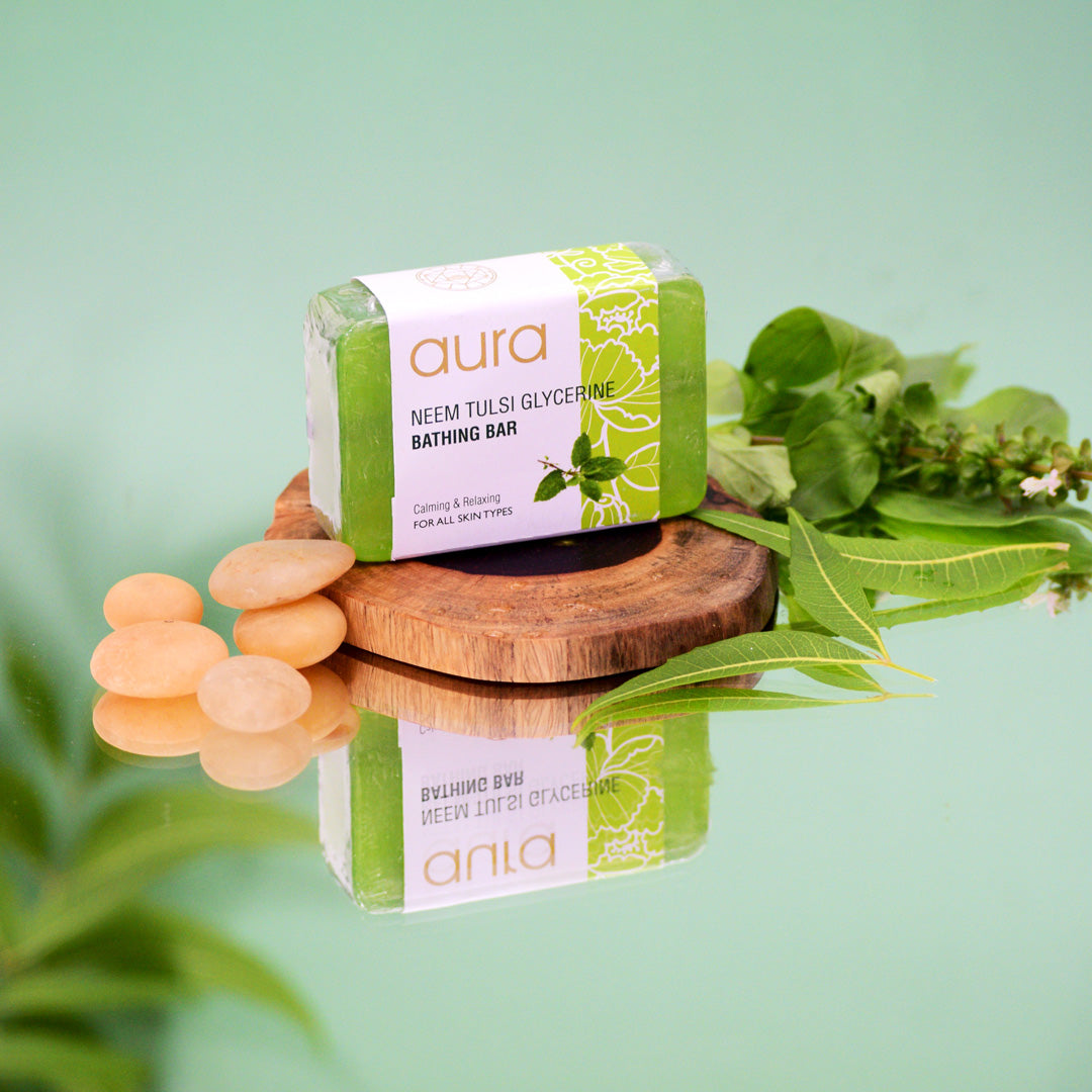 Neem Tulsi Glycerin Spa Bar Soap