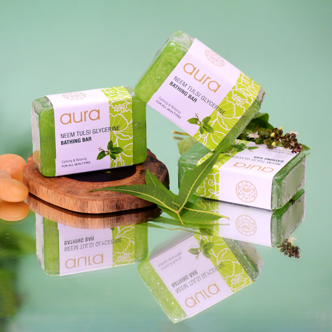 Aura Neem Tulsi Soap Bar