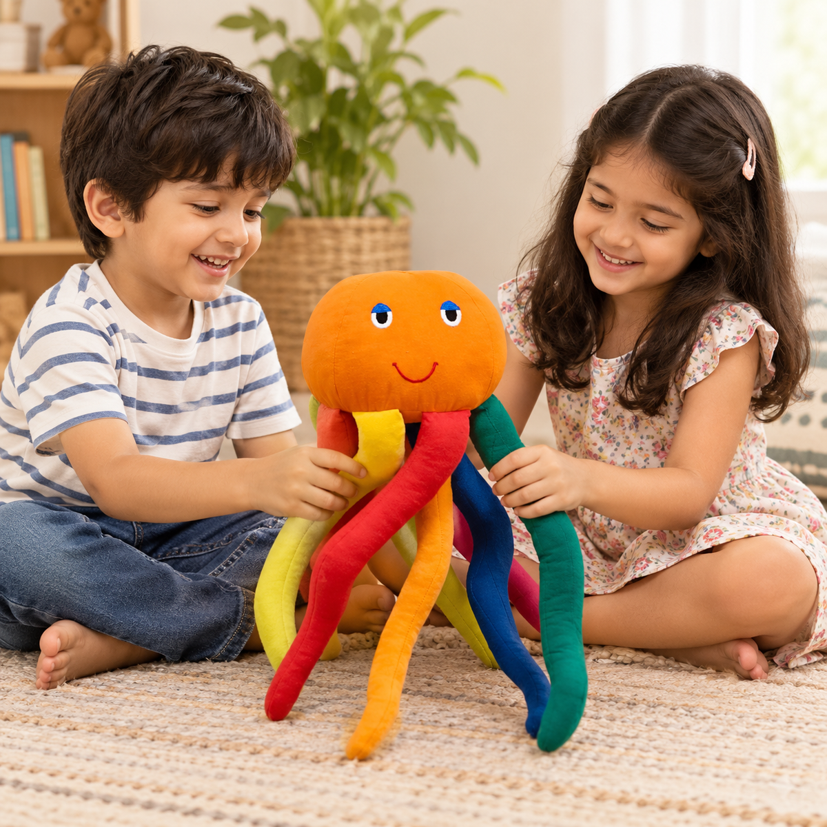 handcrafted octopus