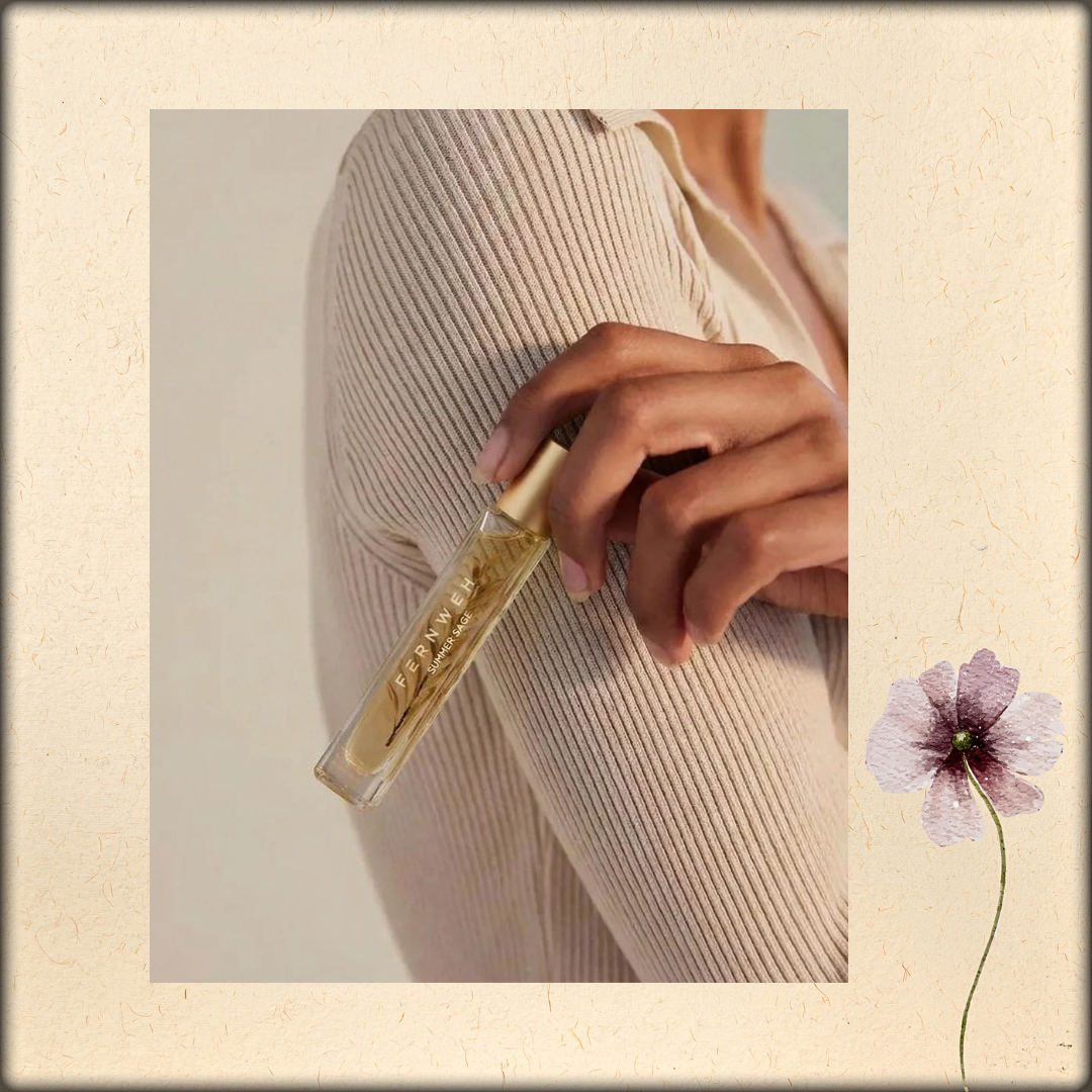 Summer Sage Perfume Oil Roll-On - Citrus, Warm, Earthy