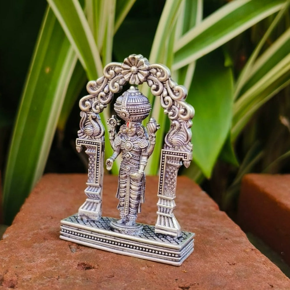 Lord Venkateswara Silver Idol