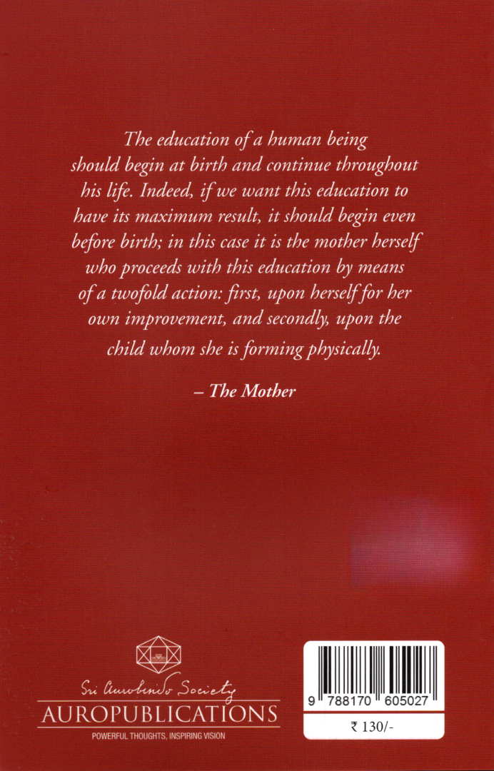 Buy now at Aura Pondicherry the book From the Mother: Compilation of Prenatal Education.
