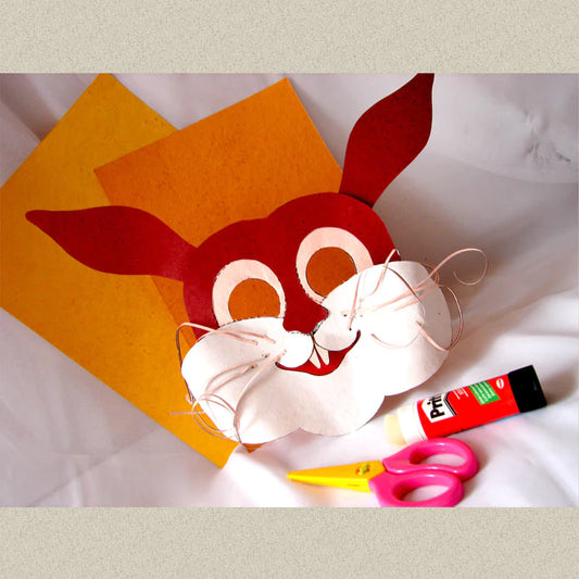 Rabbit Mask - A DIY Art And Craft Kit For Children