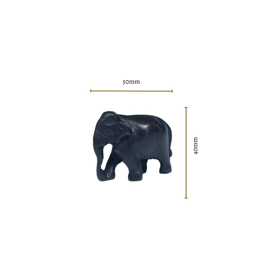 Mysore Rosewood Elephant 4 cm Showpiece