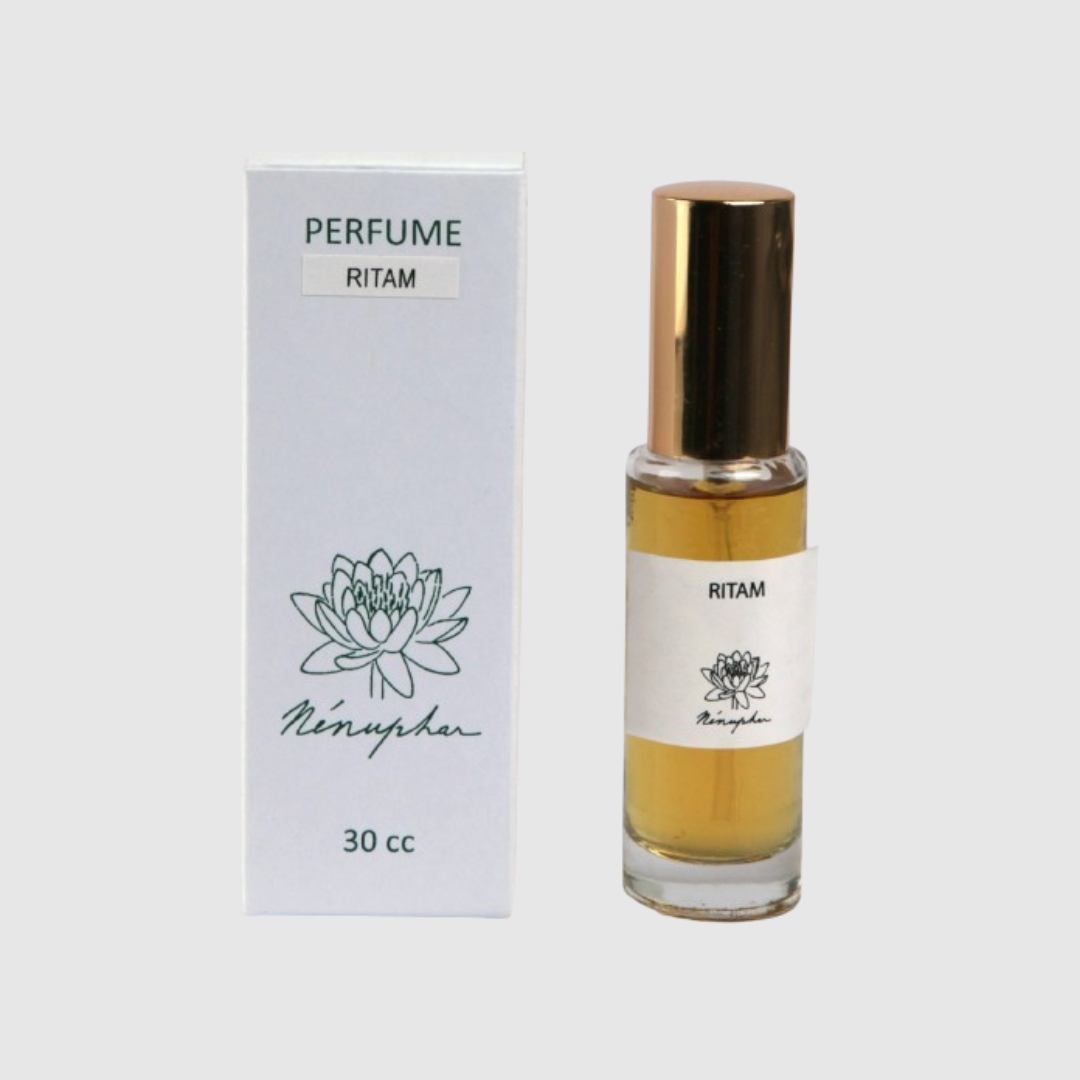 online-shopping-delicate-florals-and-mysterious-spices-encapsulated-in-the-essence-of-Ritam-perfume-in-aura-experience-store-pondicherry