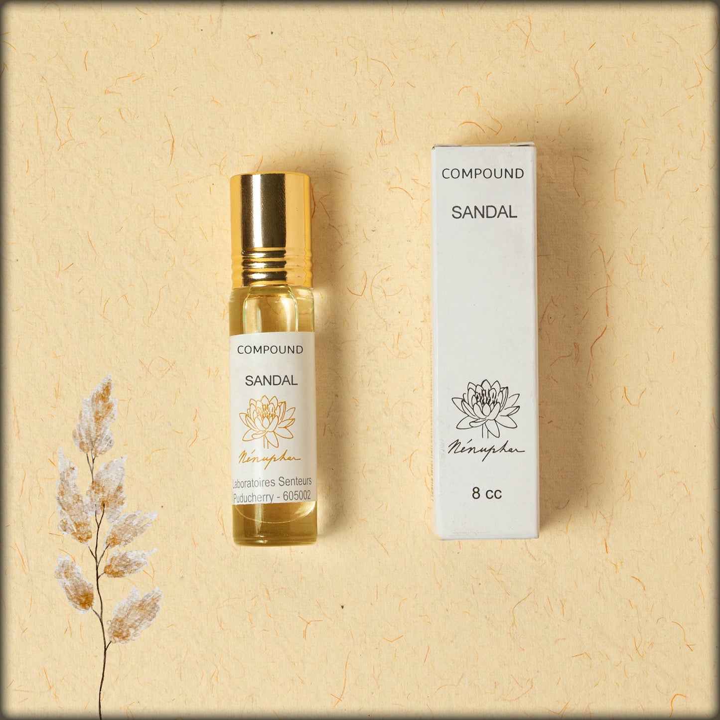 sandal roll-on perfume oil