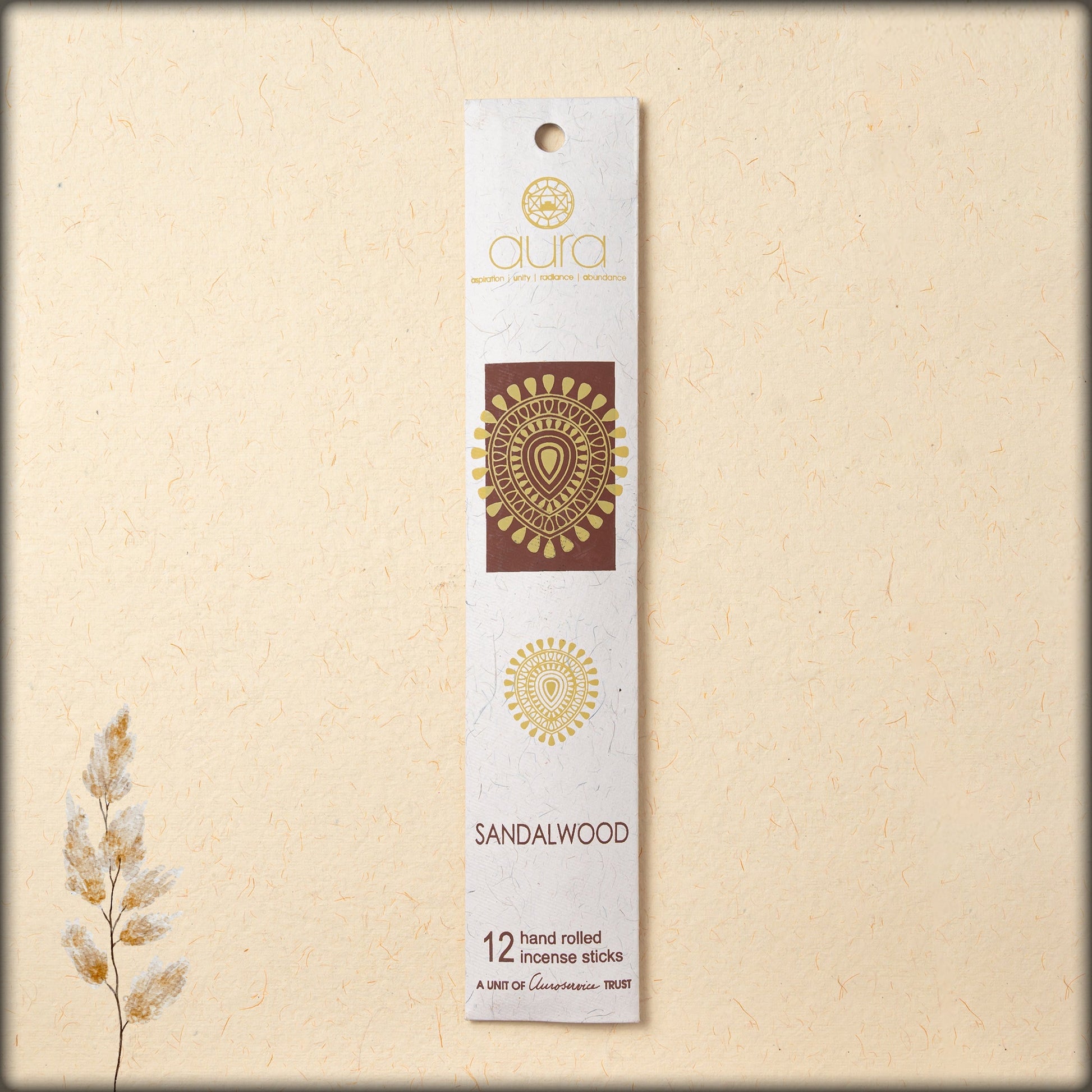 online-shopping-handrolled-sandalwood-incense-sticks-dip-into-fragrance-12-sticks-per-pack-enjoy-and-feel-the-aromatic-fragrance-at-aura-experience-store-pondicherry