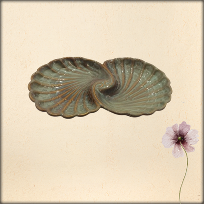 spiral artisan snack & serving platter
