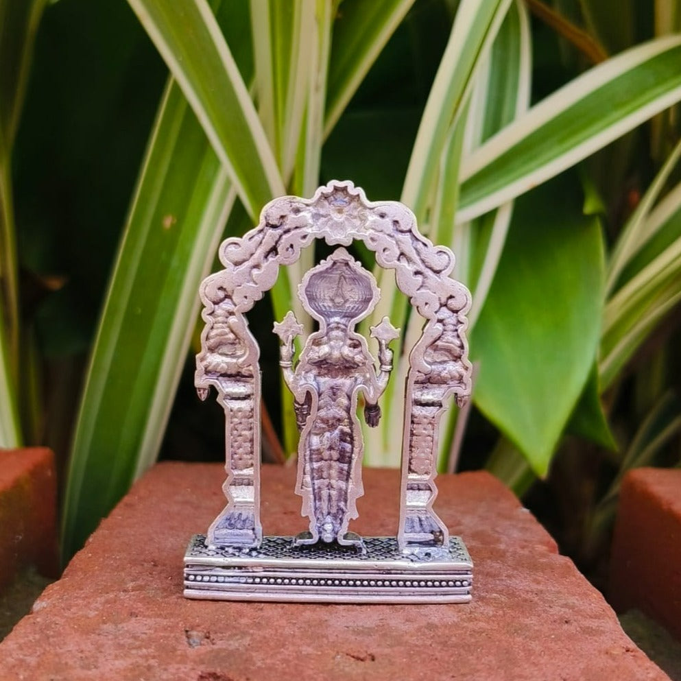 Lord Venkateswara Silver Idol