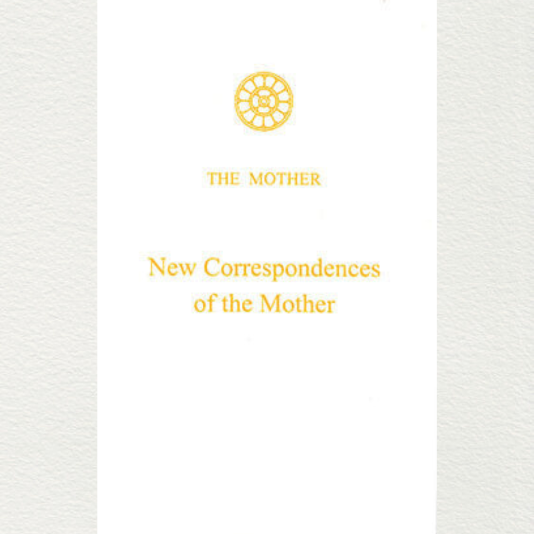 shop new correspondences of the mother volume i from sri aurobindo ashram pondicherry by marketed aura store