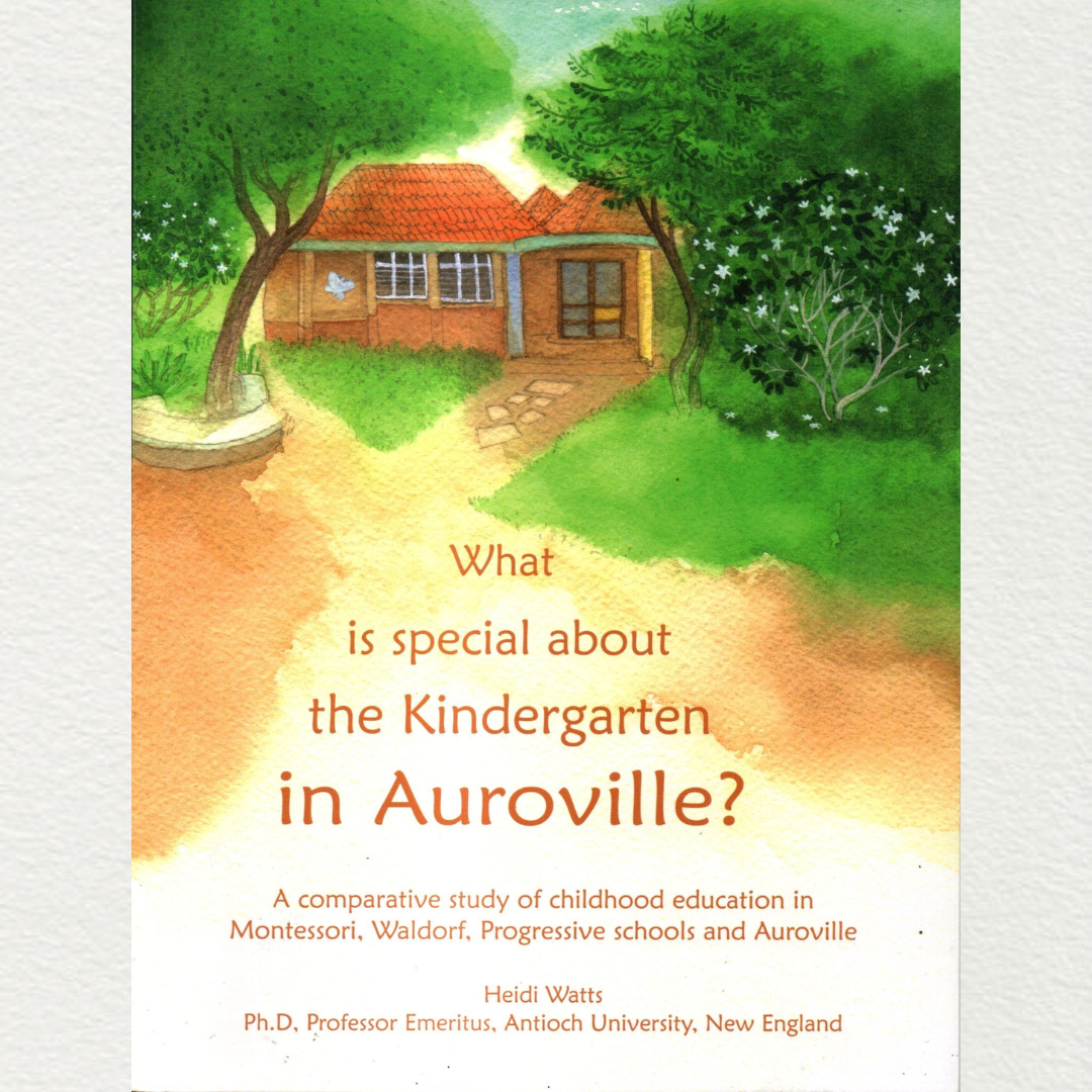 what is the special in the kindergarten at auroville children book buy from aura experience store p[ondicherry