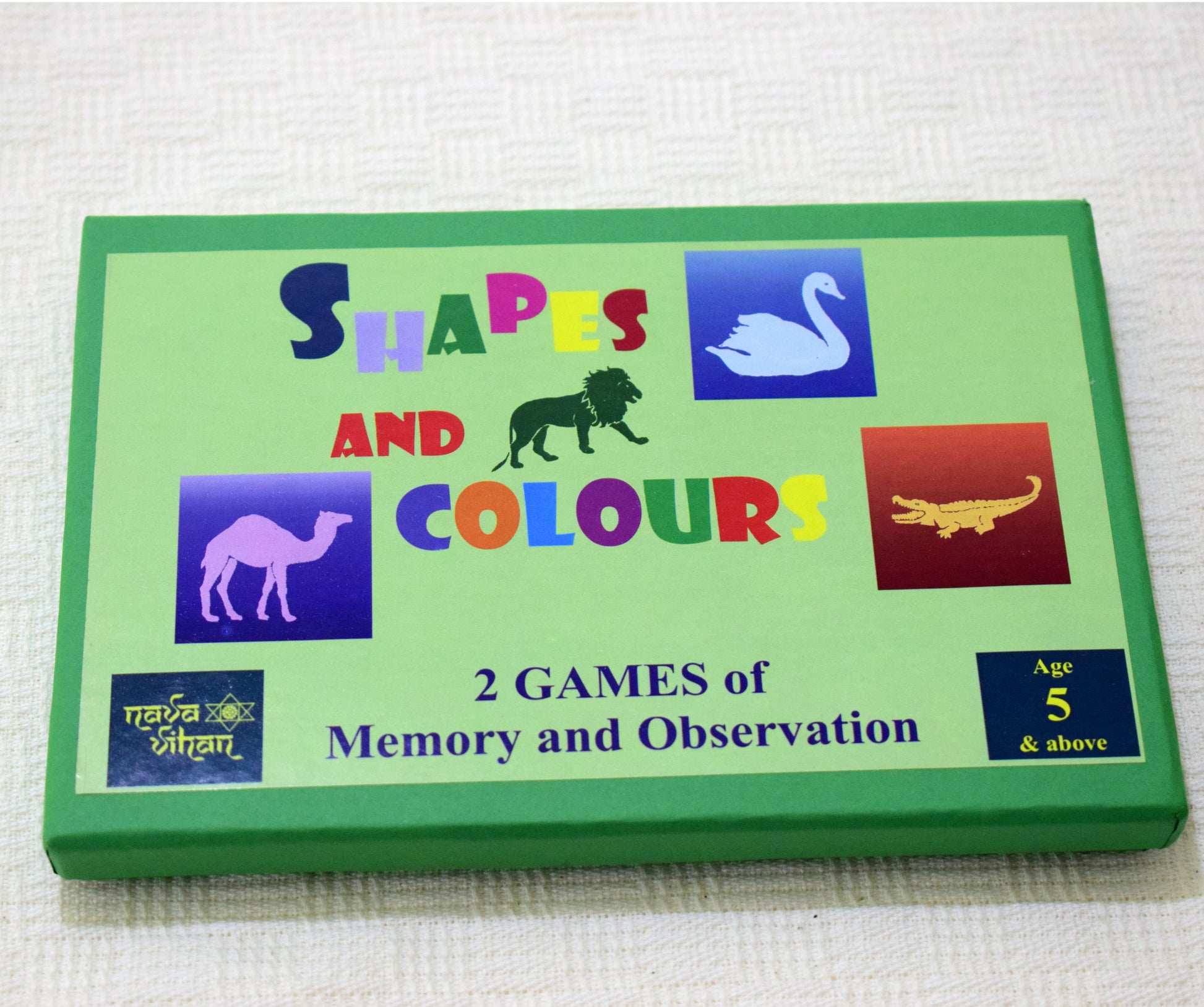 shapes and colors games for children box